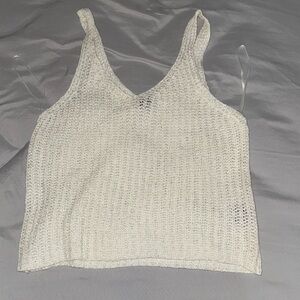Knit tank top